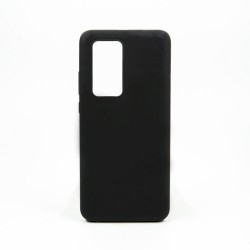 Capa de Silicone para Huawei P40 Pro Preto Capa de Silicone para Huawei P40 Pro Preto